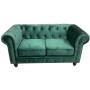 Chester 2 Green Sofa