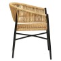 Fauteuil Havana Noir/Crème | En stock | Achetez maintenant
