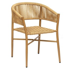 Cadeirão Havana Carvalho/Creme | Em estoque | Compre agora