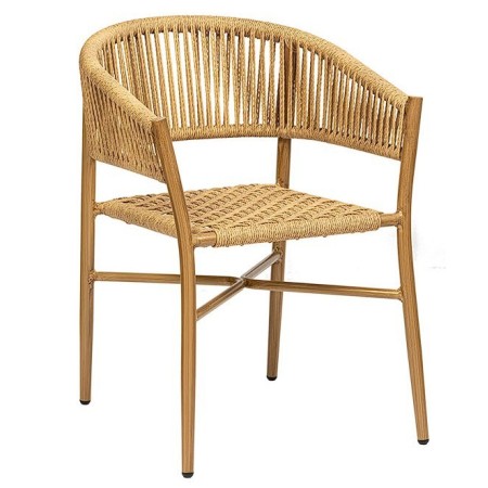 Cadeirão Havana Carvalho/Creme | Em estoque | Compre agora