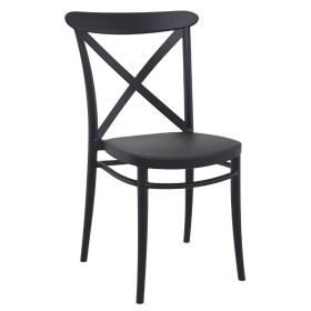 Chaise Cross PP Empilable | Idéale pour Événements et Caterings