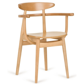 Fauteuil d'Hôtellerie en bois de Hêtre | In&Out