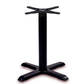 Table base Michigan | Black Steel | Heavy-duty use in hospitality