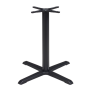 Table base Michigan | Black Steel | Heavy-duty use in hospitality