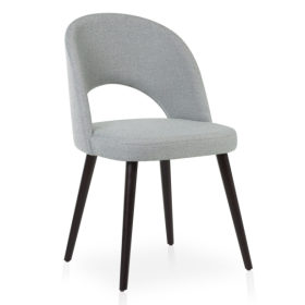 Veronica Chair | Customizable Wood and Upholstery | Hospitality