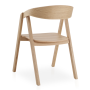 Armchair Bosco | Wood and Upholstery | Elegant for Restaurants