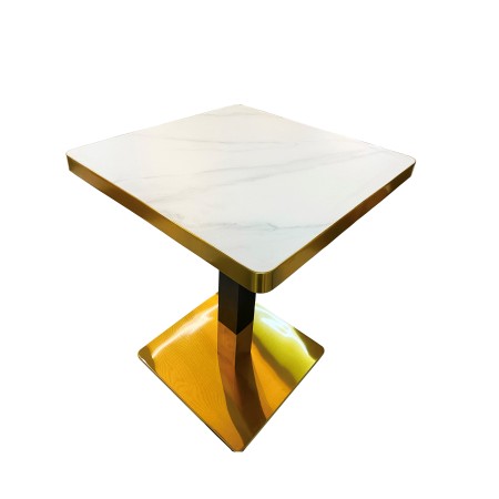 Zanzibar Black/Gold Sintered Stone Table