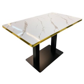 Zanzibar Table | Marble Effect | Hospitality