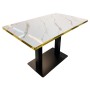 Zanzibar Table | Marble Effect | Hospitality