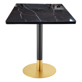 Zanzibar Black/Gold Multilayer Table