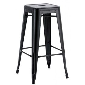 Tabouret Tudor Noir