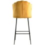 Tabouret en velours jaune | Achetez maintenant | En stock