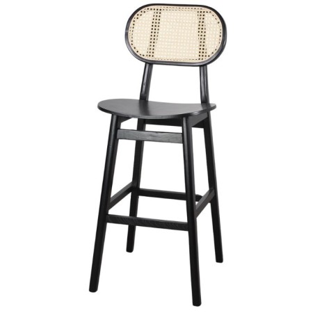 Tabouret Tura Noir