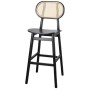 Tabouret Tura Noir