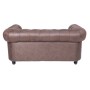 Chester New 2 Brown Sofa