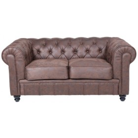 Canapé Chester New 2 Marron