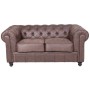Canapé Chester New 2 Marron