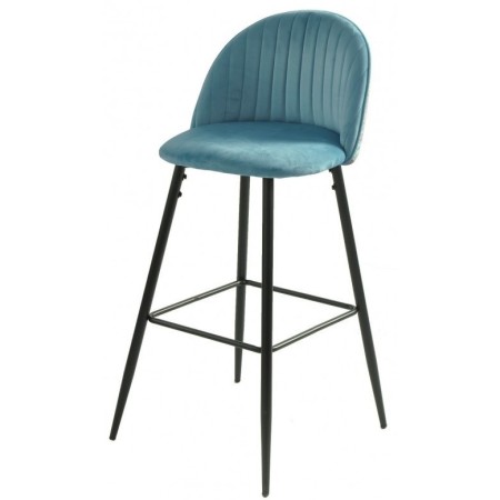Blue Petunia Stool
