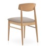 Nicole Chair | Customizable Wood and Upholstery | Hospitality