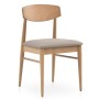 Nicole Chair | Customizable Wood and Upholstery | Hospitality