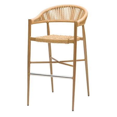 Tabouret Provence Chêne/Crème