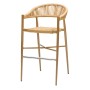 Tabouret Provence Chêne/Crème
