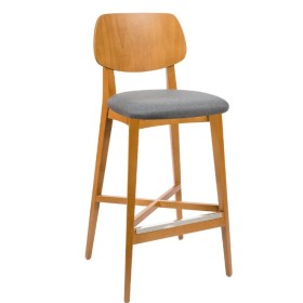 Slovenia Stool | Wood and Upholstery | Hospitality