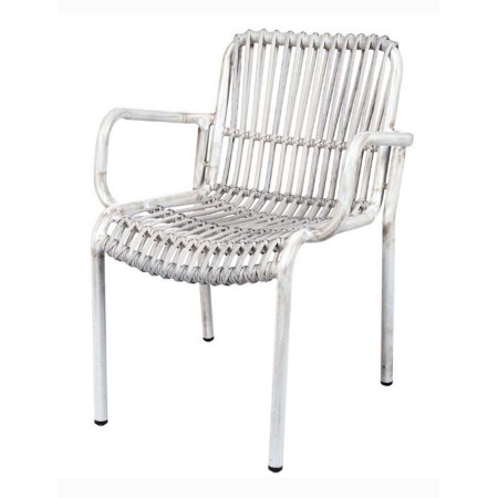 Fauteuil Brunch Blanc | Hôtellerie | Livraison Rapide