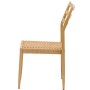 Alba Chair Wood Effect and Rope | Mediterranean Style | In Stock