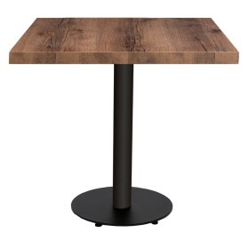 Table à pied central | Base en acier peint | Plusieurs dimensions et finitions