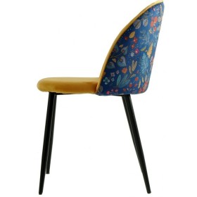 Silla Camelia | Tapizado amarillo | Compra ahora