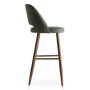 Veronica Stool | Customizable Wood and Upholstery | Hospitality