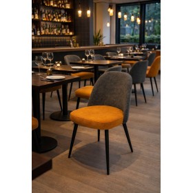 Chaise Olympia personnalisable pour l'hôtellerie | Design et confort