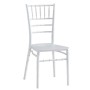 Silla Tiffany Blanca | Apilable para Eventos