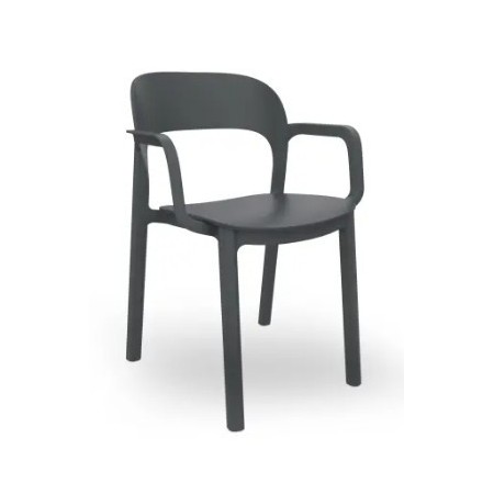 Fauteuil Ona | Empilable, robuste et confortable pour l'hôtellerie