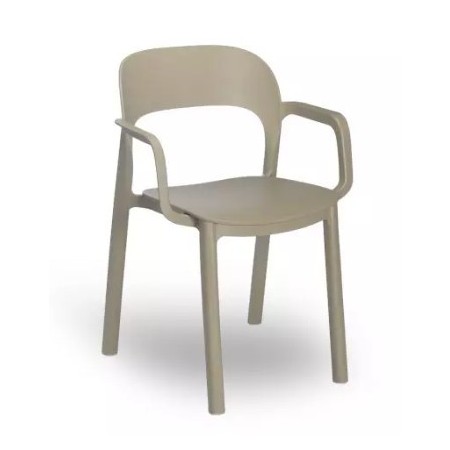 Fauteuil Ona | Empilable, robuste et confortable pour l'hôtellerie