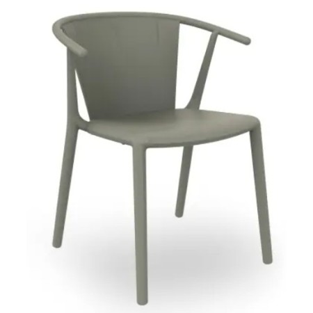Cadeira Woody Flat Empilhável UV | Design e Resistência para Hotelaria