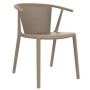 Chaise Woody Flat Empilable UV | Design et Résistance pour l'Hôtellerie