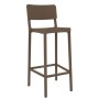 Lisboa High Stool - Durable and Lightweight | Indoor/Outdoor