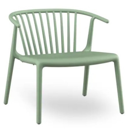 Fauteuil Woody Lounge | Intérieur et Extérieur | Empilable