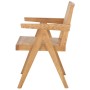 Fauteuil Castro | Bois et Rotin | Achetez Maintenant