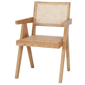 Fauteuil Castro | Bois et Rotin | Achetez Maintenant