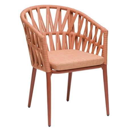 Armchair Sardinia Premium Terracotta | Hospitality | In Stock