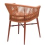 Fauteuil Empilable Melbourne Terracotta | Hôtellerie | En Stock