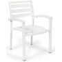 Armchair Eros White Lamas