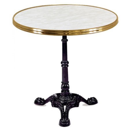 Paris Table with Brass Ring
