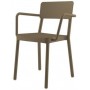 Fauteuil Lisbonne - Résistant et Empilable - Intérieur et Extérieur