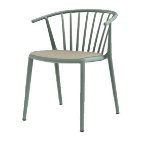Chaise Woody | Design empilable pour intérieur et extérieur