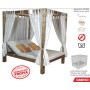 Cama Balinesa Reclinável