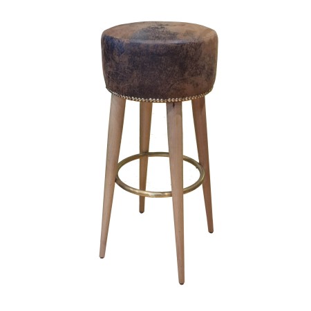 Milan Brass Stool